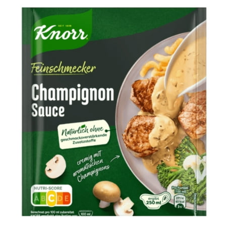 Knorr Feinschmecker Mushroom Sauce (Champignon Soße)