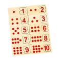 thumbnail image 2 of Runquan 10 Pieces Wooden Counting Blocks Math Manipulatives Materials for Boys Girls, 2 of 8