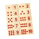 thumbnail image 2 of 10x bloques de madera para contar números 1-10, juguete matemático, superficie lisa, manipuladores matemáticos, rompecabezas de madera, juego a juego, 2 of 9