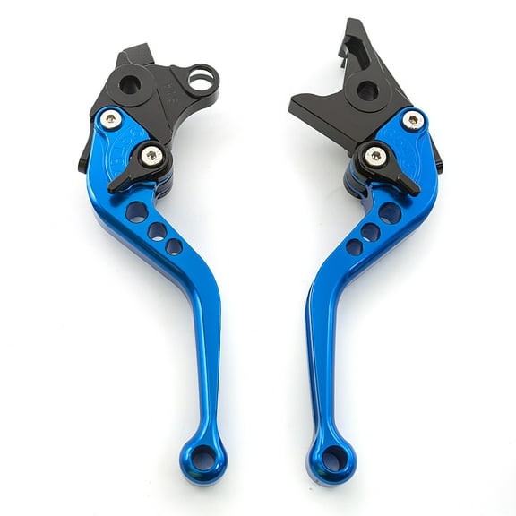 FXCNC Short Adjustable Brake Clutch Levers Compatible with SV650 SV650S 1999-2009, DL650 V-STROM 2004-2010, KATANA 600/750 1998-2006