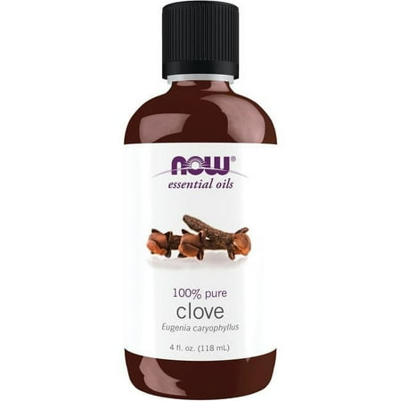 NOW Foods 100% Pure Clove Oil 4 fl oz Liq