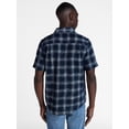 thumbnail image 3 of George Men's Poplin Shirt with Short Sleeves, Sizes XS-3XL, 3 of 5