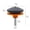 Orange, variant on THLKIF Universal Lawn Mower Sharpener, Portable Power Hand Drill‑Operated Blade Sharpener, Durable Universal Grinding Tool for Lawnmower Blades Maintenance