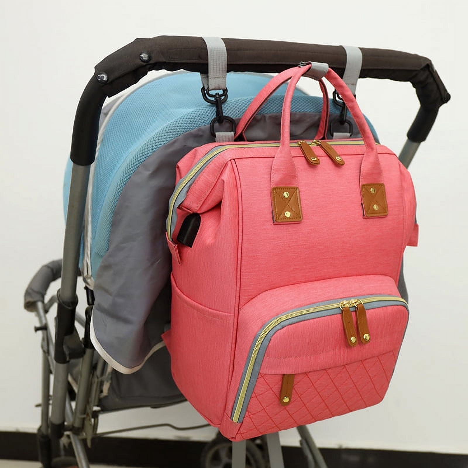 Large Capacity Backpack Portable Maternity Bag Travel Backpack Changing Bag Diaper Bag for Baby Care
