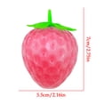 thumbnail image 4 of STPToys Light & Heat Reactive Color Changing Strawberry Stress Relief Ball, Fruit Shaped Sensory Decompression Strawberry for Relaxation, Ideal Party Favors, 4 of 9