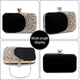 thumbnail image 3 of Fashion Womens Rhinestones Evening Clutch Bag Wedding Purse Bridal Prom Handbag Party Bag, 3 of 7