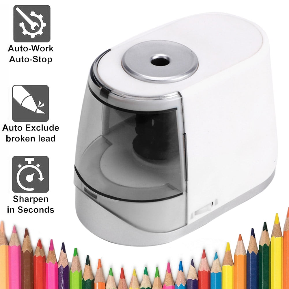 Electric Pencil Sharpener, Electrical Automatic Sharpener for Pencils