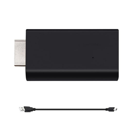 Tizuqe Classical HDTV Adapter, Video Converter Full Digital Output 3.5mm Port