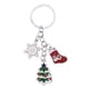 thumbnail image 2 of Colgante Lindo Árbol de Navidad Decoración de Navidad Zulema  Llavero de Santa Claus, 2 of 7