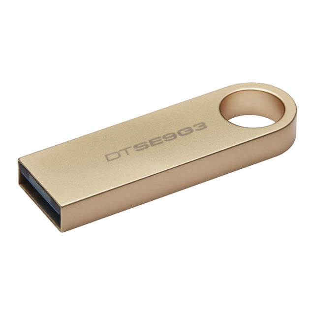 Kingston USB DataTraveler SE9 G3, Capacidad: 64GB, USB-A 3.2 Gen 1, Lectura: 220MB/seg, Escritura: 100MB/seg, SKU: DTSE9G3/64GB