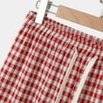 thumbnail image 6 of Qetyuw Women's Plaid Pajama Pants Checkered Casual Comfy Sleep Pants Drawstring Waist Plus Size PJ Bottoms Trousers with Pockets, 6 of 9