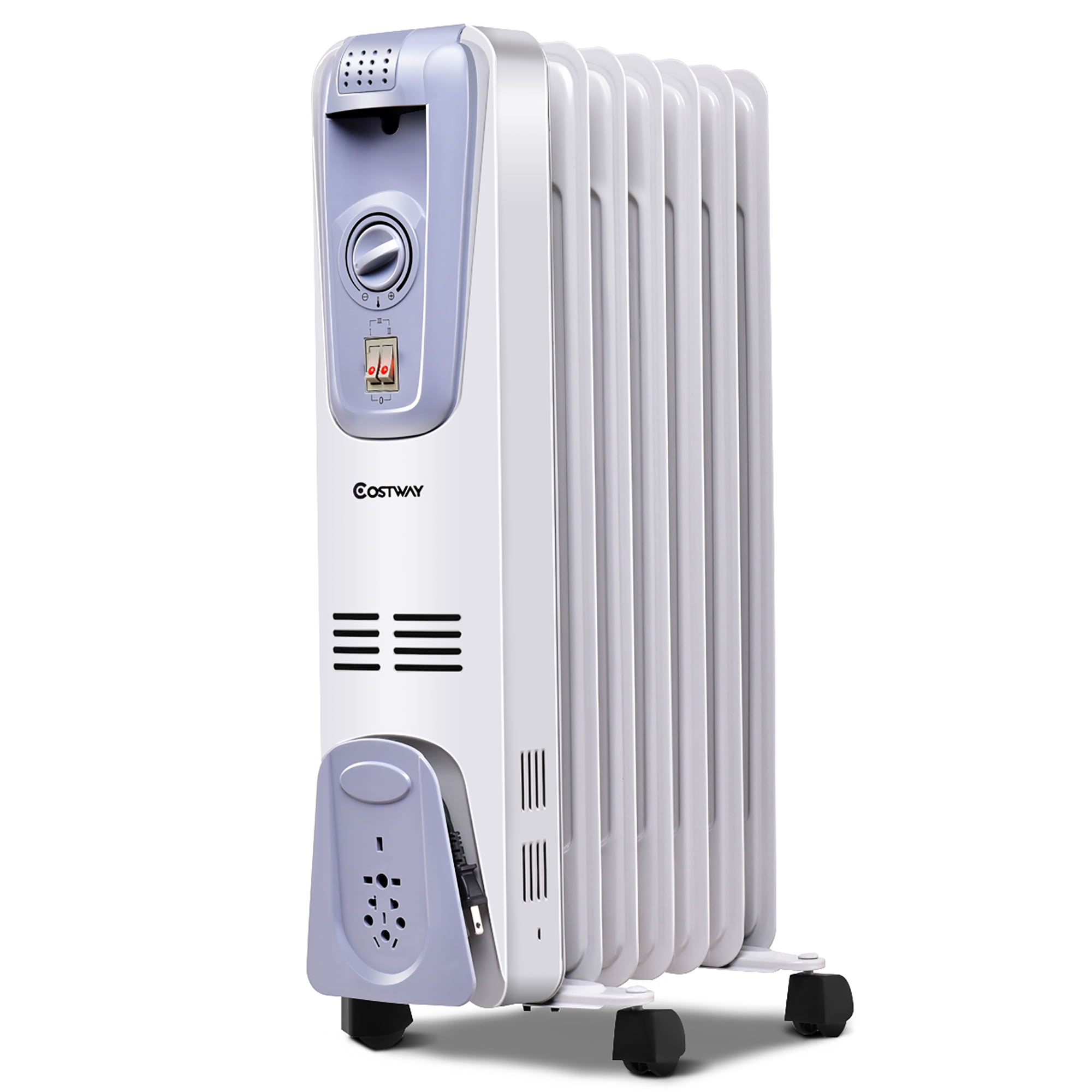 Electric Oil Filled Radiator Space Heater 1500 W USA STOCK 