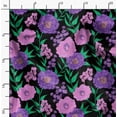 thumbnail image 2 of Soimoi Lightweight Velvet Fabric - Multicolor - Leaves Print, Unstitched Material - 58" Wide, Perfect Fabric For Upholstery, Fashion And Craft Projects, 1 Yard, 2 of 6