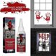 thumbnail image 2 of Qian Jue Fish Halloween Diy Liquid Stickers Realistic Horror Sticke..., 2 of 3