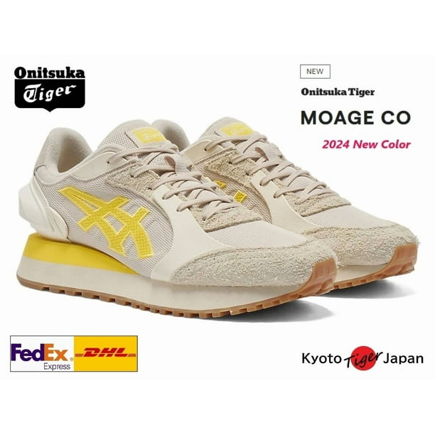 Onitsuka Tiger MOAGE CO ( BEIGE/YELLOW ) 1183B555.250 Unisex Casual 2024NewColor