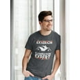 thumbnail image 2 of Exterior Illumination Expert T-Shirt Men -Smartprints Designs, Male Medium, 2 of 4