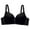 Black, variant on Hrsba Womens Summer Bra,Plus Size Bra for Womens,Women's Daily Adjustable Underwear Gathered Thin Bra Without Steel Ring