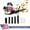 52CC 2 Cycle 550CFM 1.7HP 200MPH(Pink), variant on YNCE 80CC 2 Cycle Backpack Leaf Blower Gas Powered, 900CFM 206MPH Powerful Wind, Cruise Control, High-Efficient Commercial Gas Leaf Blower for Yard Lawn Care, Debris Dust & Leaf Cleaning (Orange)