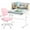Gray Desk+Pink Chair, variant on COSVALVE Height Adjustable Kids Study Desk and Chair Set Ergonomic Tilt Desktop Table Armrest Chair Boys Girls Students with Bookstand,Drawer(Pink,Gray)