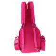 thumbnail image 4 of Tennis Racquet Backpack Women Tennis Bag of Wear Resistant Durable Waterproof Tennis Backpack Badminton Rucksack for Outdoor Sports Pickleball , Rose Red, as described, 4 of 8