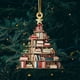 thumbnail image 5 of Wosthever 6x adornos de libros únicos para decoración de árbol de Navidad adornos navideños 2024 adornos festivos Kits de decoración para fiestas, 5 of 6