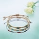 thumbnail image 4 of Juego de 3 pulseras trenzadas hechas a mano con dijes bohemios, 4 of 7