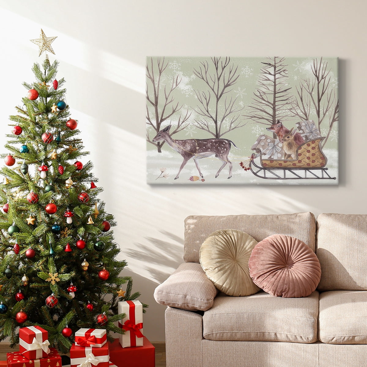 Christmas Time II- Gallery Wrapped Canvas