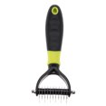 thumbnail image 3 of Deshedding Dog Brush, Dog Brush for Shedding Dog Rake Cat Brush Double Sided Undercoat Rake Comb for Detangling, Deshedding Pet Grooming Brush for Small, Medium Dogs and Cats, 3 of 7