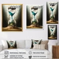 thumbnail image 4 of Designart "Hyperealistic Hour Glass III" Surrealism landscape Wall Art Print, 4 of 5