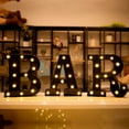 thumbnail image 6 of LED Alphabet Lights Sign,Battery Powered Lamp for Weddings Parties Home Decoration, 6 of 9
