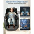 thumbnail image 5 of RELX Massage Chair Full Body, Zero Gravity Airbag Shiatsu Massage Chair with SL-Track, Heating, AI Control, Body Scan, 13 Modes, Foot Rollers, and Deep Yoga Stretch (Black), 5 of 8