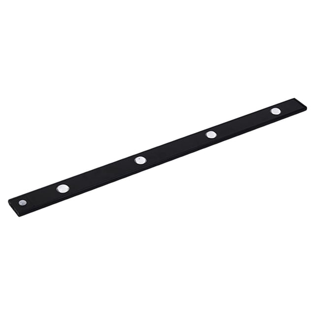 Idealsgarden LED Gabinete Lámpara de luz Iluminación interior Lámpara de inducción para armario 60cm Negro Zulema Luz del gabinete