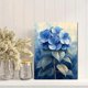 thumbnail image 2 of Qisvanset 12x16 Inch Hydrangea Bible Verse Canvas Wall Art, Coquette Coastal Style Inspirational Home Gift Decor, 2 of 8