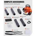 thumbnail image 5 of Seipouy 52CC Gas Backpack Leaf Blower 2-Cycle Enginee 550CFM 200MPH , 1.7HP ,Ergonomic Harness System,Low Vibration and Cruise Control Powerful Gas Blowers for Lawn Yard Care-Gifts for Dad, 5 of 10