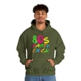 thumbnail image 6 of 80's Party Chick Graphic Hoodie Sweatshirt, Sizes S-5XL, 6 of 9