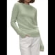 thumbnail image 3 of Suéter Básico de Cuello Redondo para Mujer, Jersey de Larga y Cuello Redondo. Verde L, 3 of 7