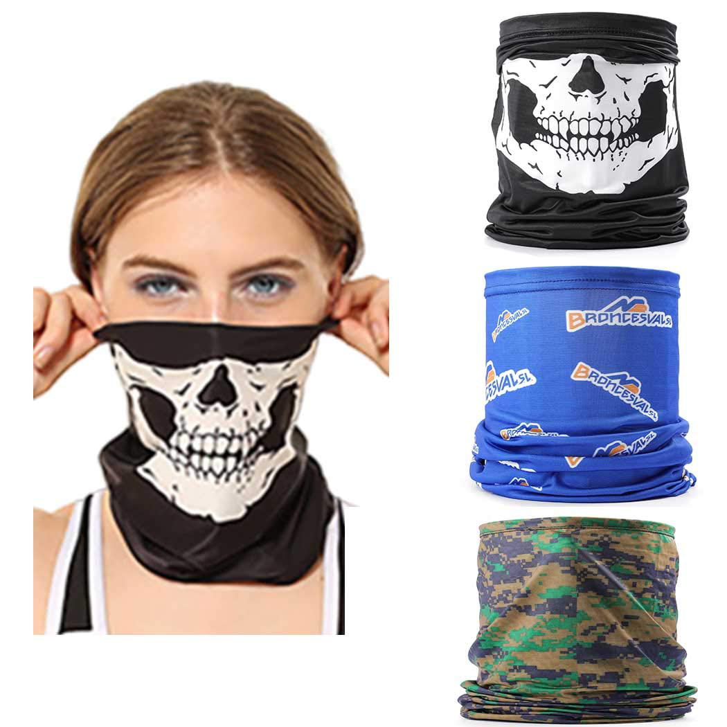 Magic Wide Wicking Headbands Outdoor Headwear Bandana Sports Scarf Tube UV Face Mask for Workout Yoga Running Hiking Riding Motorcycling #20