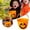 A, variant on Halloween Pumpkin Bucket with Glowing Eyes - Trick or Treat Candy Container - Party Favors, Candy Storage Basket for Kids, Halloween Decorations and Home Party Supplies