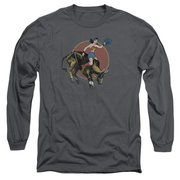 Jla - Bull Rider - Long Sleeve Shirt - X-Large