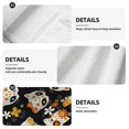 thumbnail image 7 of Sikiie Flower Fox Hand Towel with Loop Hanging Towel Absorbent Tie Towels for Kitchen Tea Bar Bathroom Decor, 7 of 7