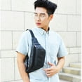 thumbnail image 5 of Leather Running Fanny Pack , Adjustable Strap Of Sport Waist Pack For Running, Traveling , Cycling, 5 of 5