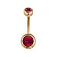 thumbnail image 2 of Trayknick Charming Umbilical Nail Durable Unique Punk Style Body Piercing Stud for Dating Red, 2 of 13