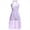Light Purple, variant on IBTOM CASTLE Women Lyrical Dance Costumes Lace Flower Embroidery Spliced Tulle Dress Flowy Chiffon Leotard Skirt S Light Purple