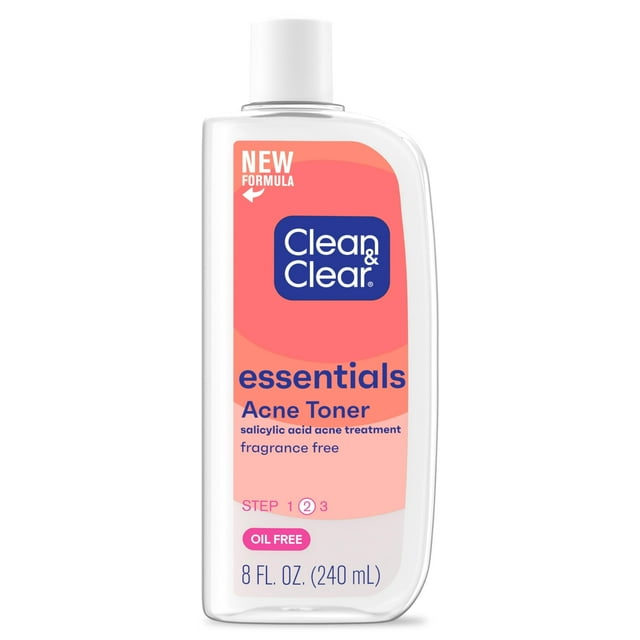 Face Astringent Clean & Clear, limpieza profunda, combate el aceite, 240 ml