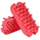 thumbnail image 1 of 2 cepillos para el cuidado de mascotas, cepillo de silicona de doble cara para la caída del pelo (rojo), 1 of 5