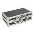 thumbnail image 3 of NK Aluminum Hard Case Briefcase Toolbox Storage Box Case Black Carrying Case, 3 of 6