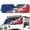 American Flag Coconut Tree, variant on Garronmavis Starfish Coconut Tree Shell Front Windshield Sunshade Fit for Jeep Wrangler JL/JLU 2018-2024 & Jeep Gladiator JT 2020-2024 Foldable Window Shade Sun Visor Protector Blocks UV Rays
