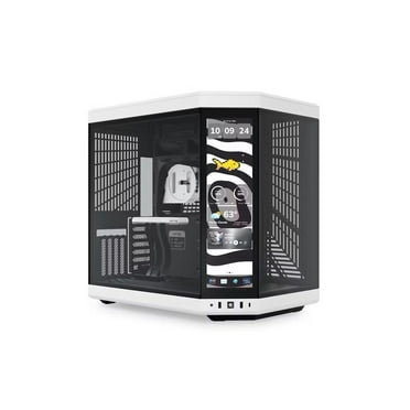HYTE Y70 touch infinite Dual Chamber ATX Mid Tower Modern Aesthetic Case With Integrated 2.5K LCD Touchscreen - Panda