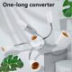 thumbnail image 2 of E27 LED Bulb Splitter Adapter Adjustable for Home Office 4 Heads, 2 of 4