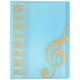 thumbnail image 1 of Carpeta de precisión para partituras, ideal para guardar y organizar música Carpeta A4 con 80 páginas para partituras de piano, coros y bandas, 1 of 7